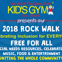 We Rock the Spectrum’s 2018 Rock Walk!